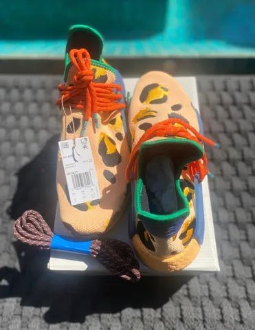 Tênis Adidas nmd Pharrell willians animal print 42 - Foto 4