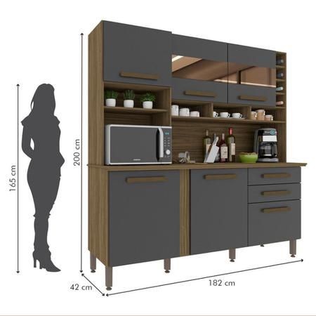 Armário de cozinha lindo luxo temos crediario  - Foto 2