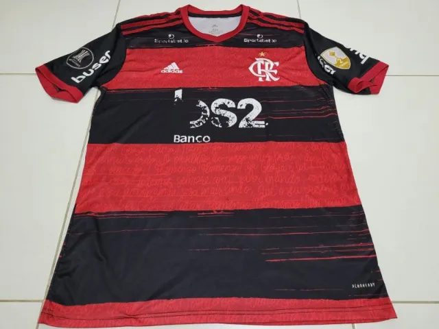 Camisa Original Flamengo adidas Patch Libertadores 2020 2xg
