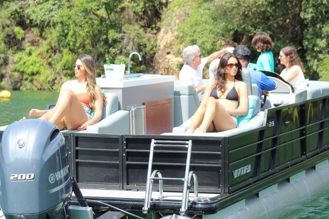 Lancha/Barco - Pontoon 250 Ventura - N e Solara/Vcat/Fluvimar - Foto 2