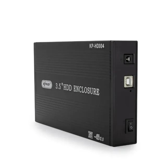 Case Para Hd Sata 3.5 Usb 3.0 Capacidade Ate 4tb Kp-hd004 Kn