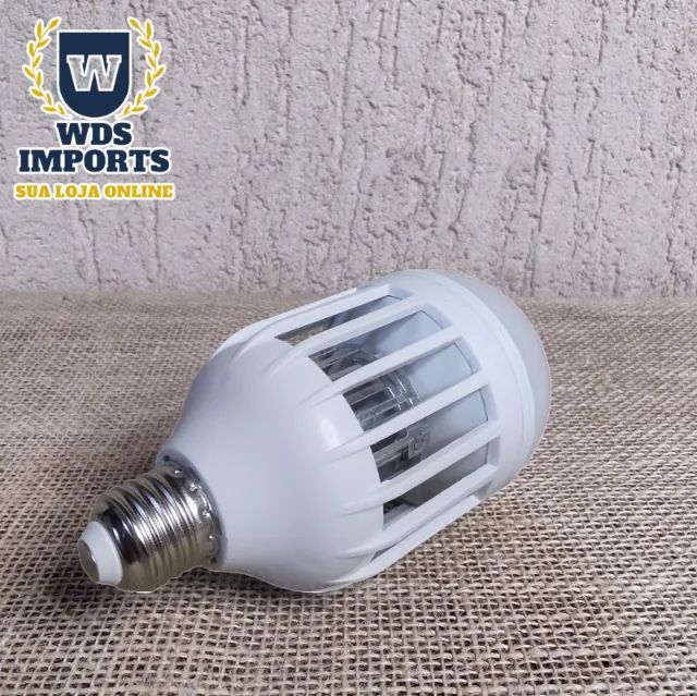 Lâmpada Luz Repelente Mata Mosquito Led 15 Watts - Foto 3
