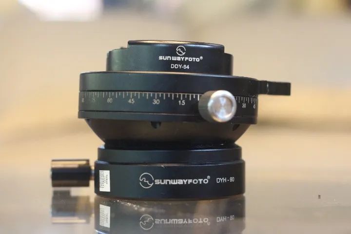 SUNWAYFOTO Plataforma de nivelamento DYH 90 - Foto 2