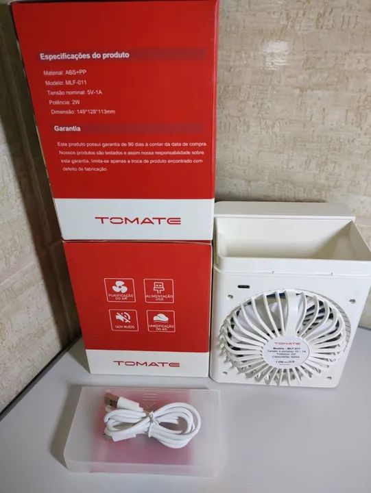 Mini Refrigerador de Ar e Ventilador  - Foto 4