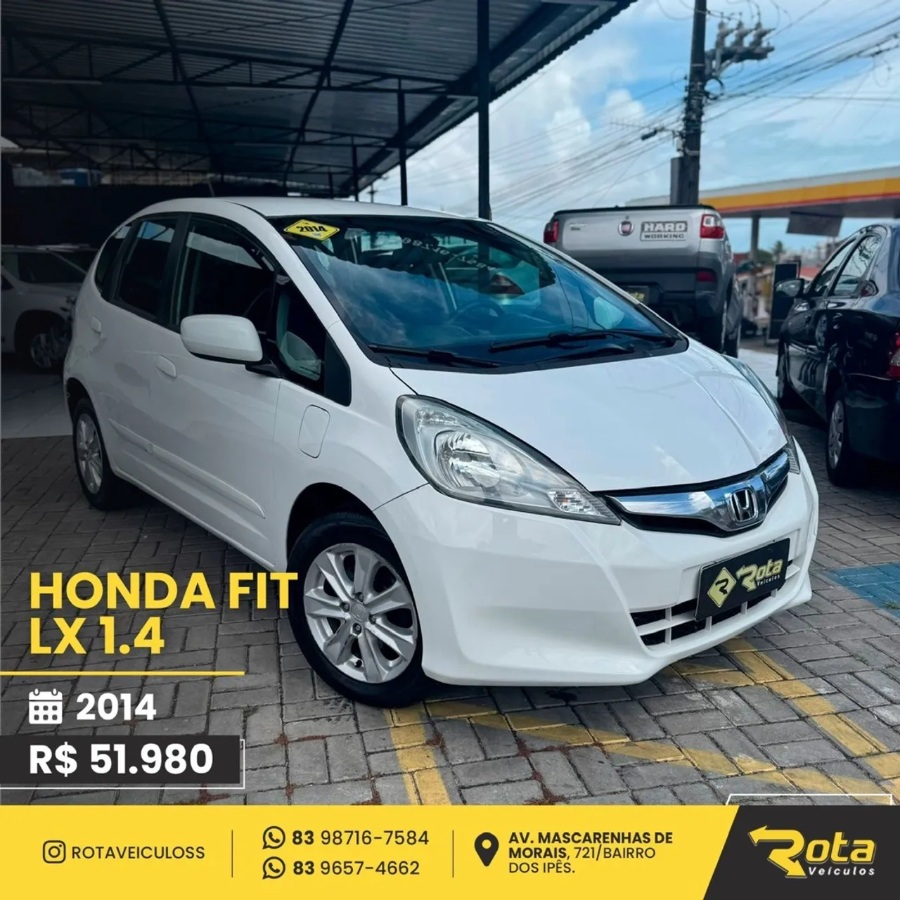 Honda Fit LX 1.4 2014 Automático