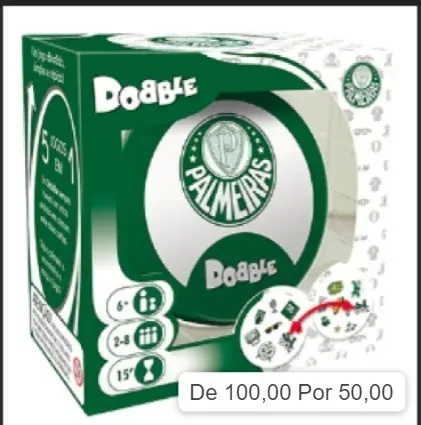 Dobble: Futebol Palmeiras