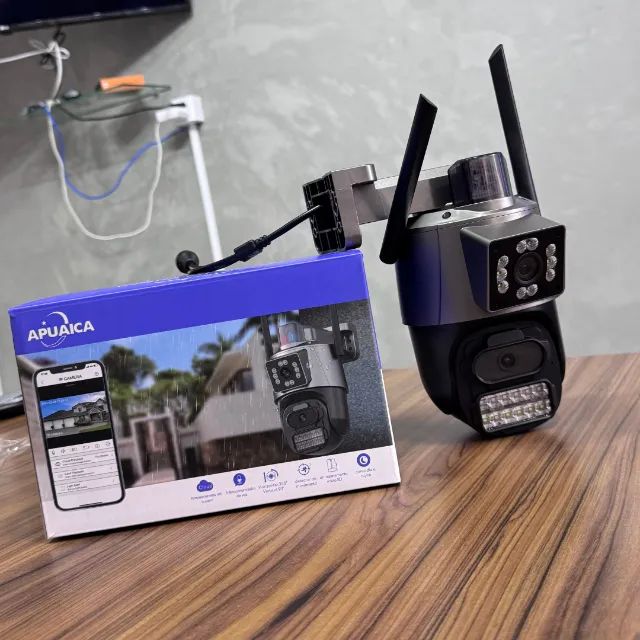 Câmera de Segurança Wifi 6MP 4K com Lente Dupla e Zoom - Foto 4