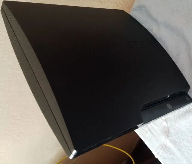 Sony Playstation 3 Slim 160gb Cech 2511a Charcoal Black Usado Desbloqueado - Foto 4