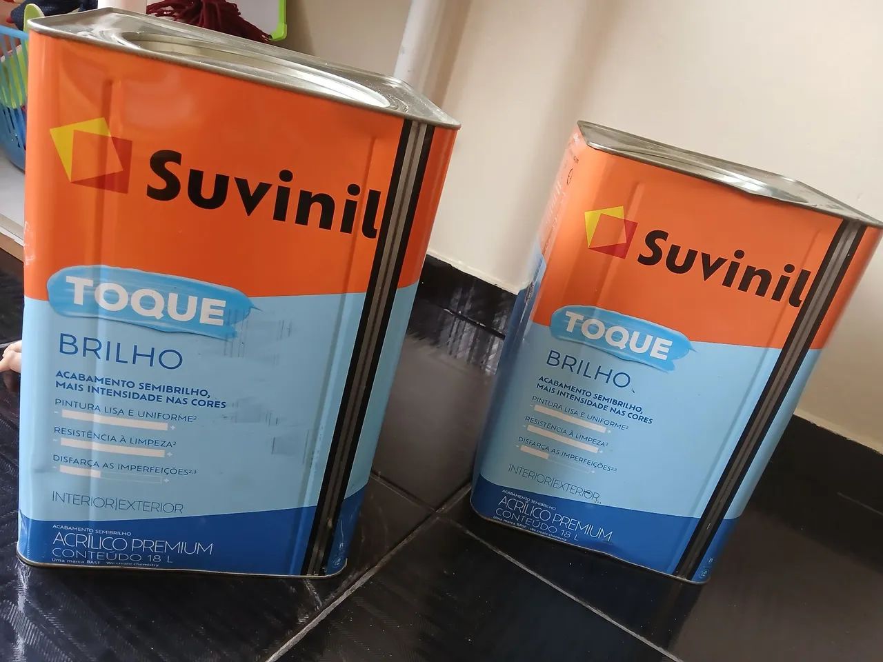 Tinta suvinil semibrilho 18Lt cor branco neve 