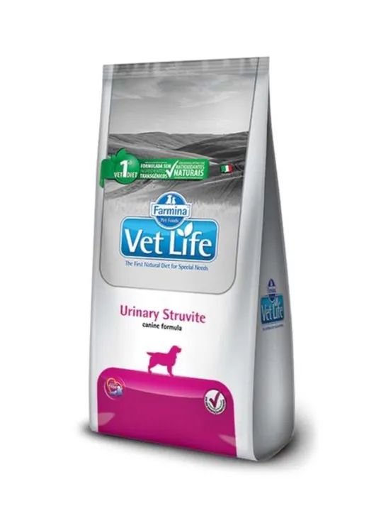 Ração Farmina Vet Life Urinary Struvite para Cães
