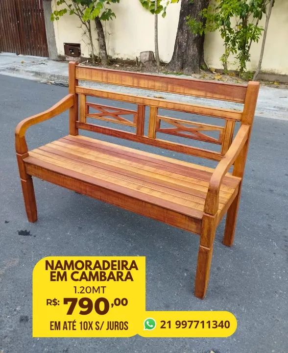 Namoradeira em cambará.