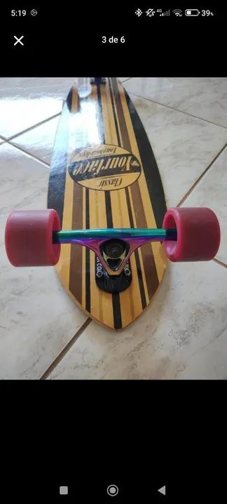 Skate longboard revenge importado  - Foto 4