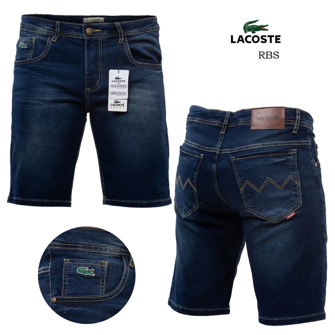 Bermuda jeans masculina premium - Foto 5