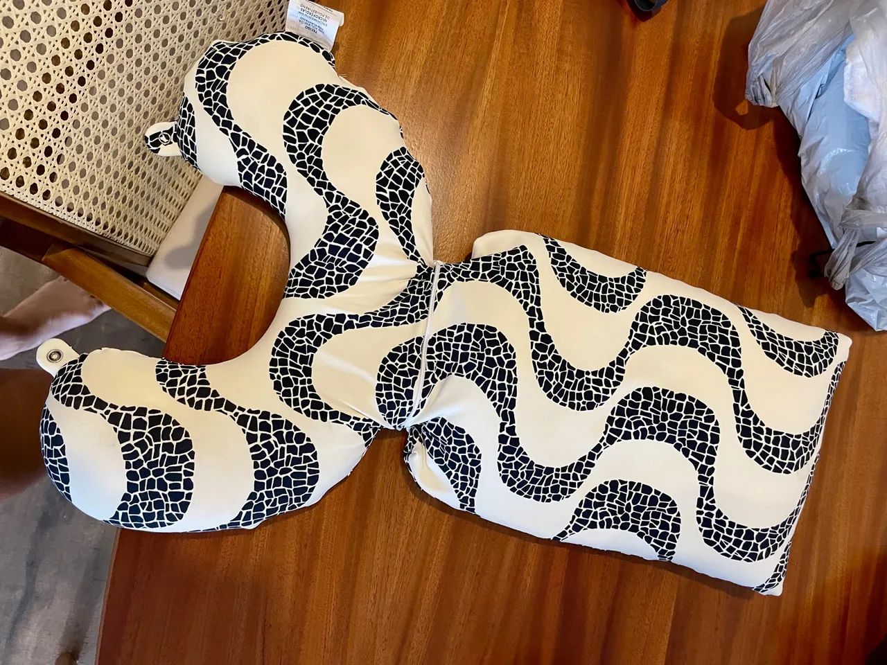 Almofada 2 Em 1 FOM Estampa Calçadão de Copacabana - Foto 2