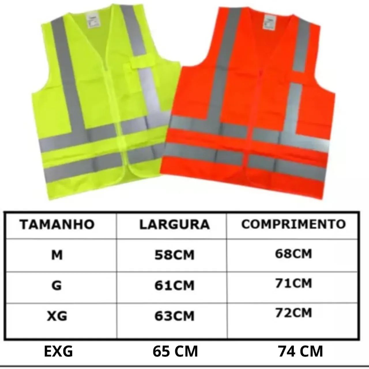 Colete Refletivo Segurança trabalho - Foto 4