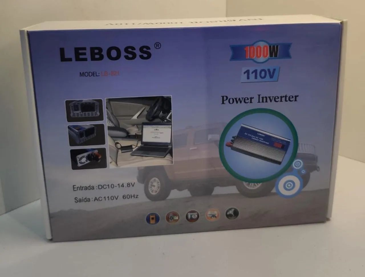 Inversor de Energia 1000W LEBOSS 110V - Foto 4