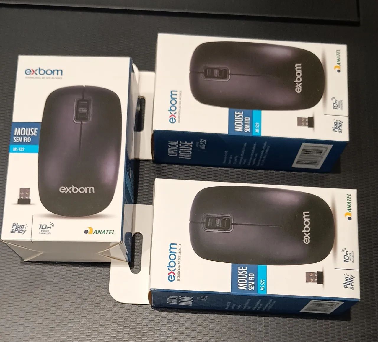 Mouse Sem Fio Usb 2.4ghz Wireless Pc Notebook Windows, Novo lacrado