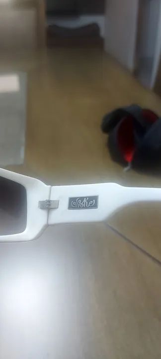 Óculos de Sol Masculino Branco Original Evoke - Foto 4