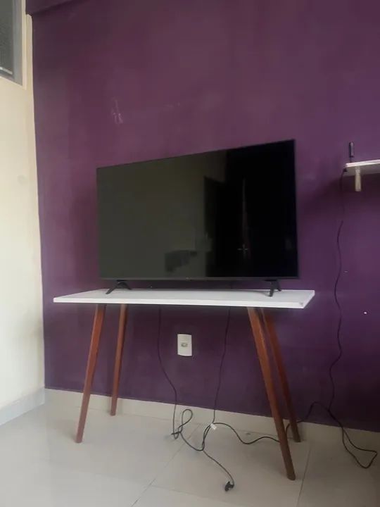 Mesa de centro em madeira com design moderno - Foto 4