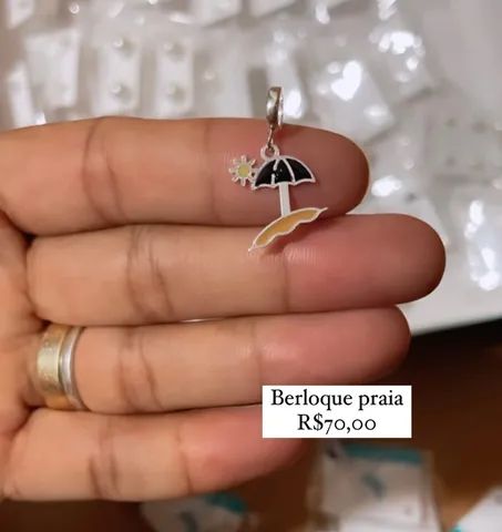 Berloques em Prata 925 legítima - Foto 4