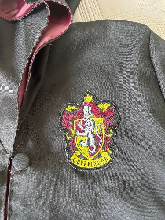 Harry porter capa mágica, varinha e gravata  - Foto 2