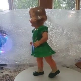 ? Boneca Antiga de Pasta - Articulada e Bem Conservada! ? - Foto 4