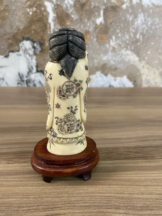 Antiga e Autêntica Netsuke em Marfim | Antiguidades - Foto 2