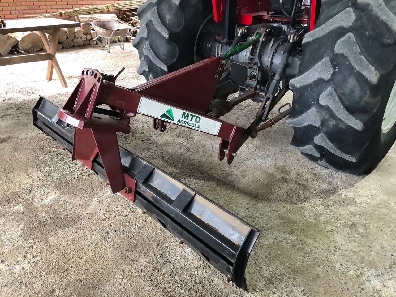 Lâmina traseira para trator  - Foto 2