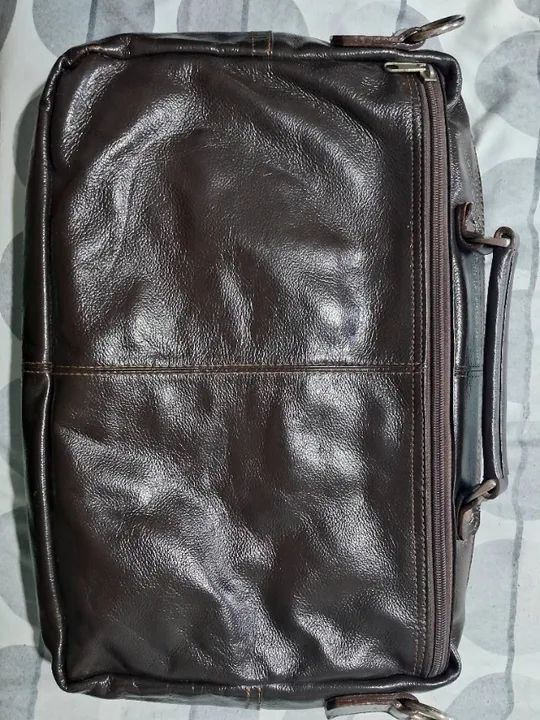 Pasta/bolsa em couro legítimo  - Foto 4