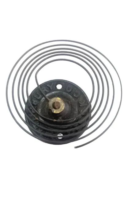 Gongo  waterbury de relógio antigo de parede