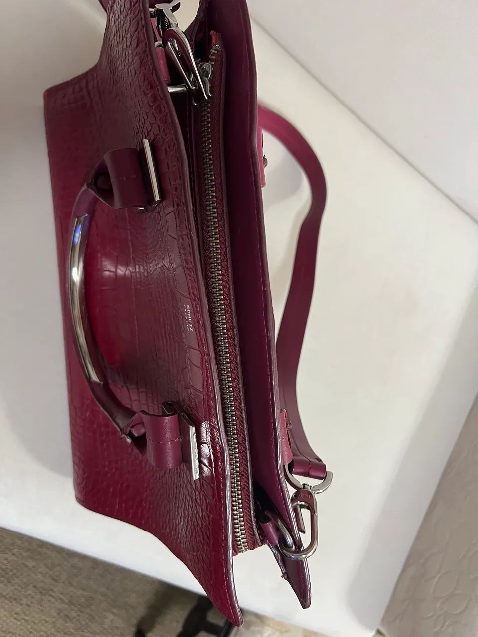 Bolsa de couro Schultz original - Foto 5