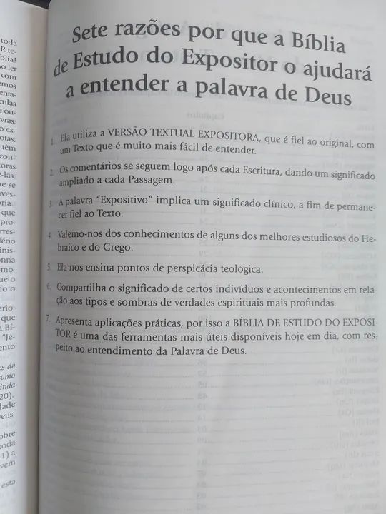 Bíblia de Estudo do Expositor - Jimmy Swaggaart - Foto 4