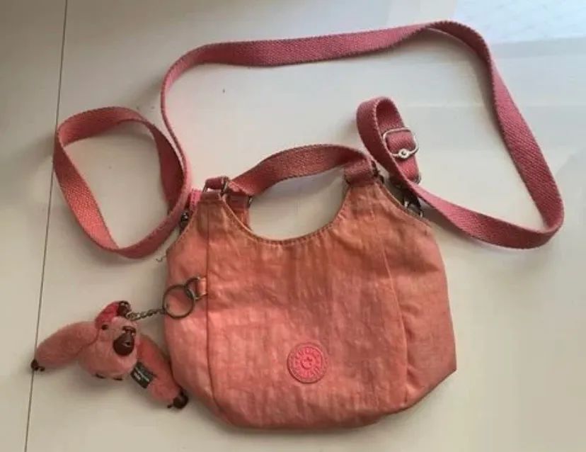 Bolsa de Ombro Rosa Kipling