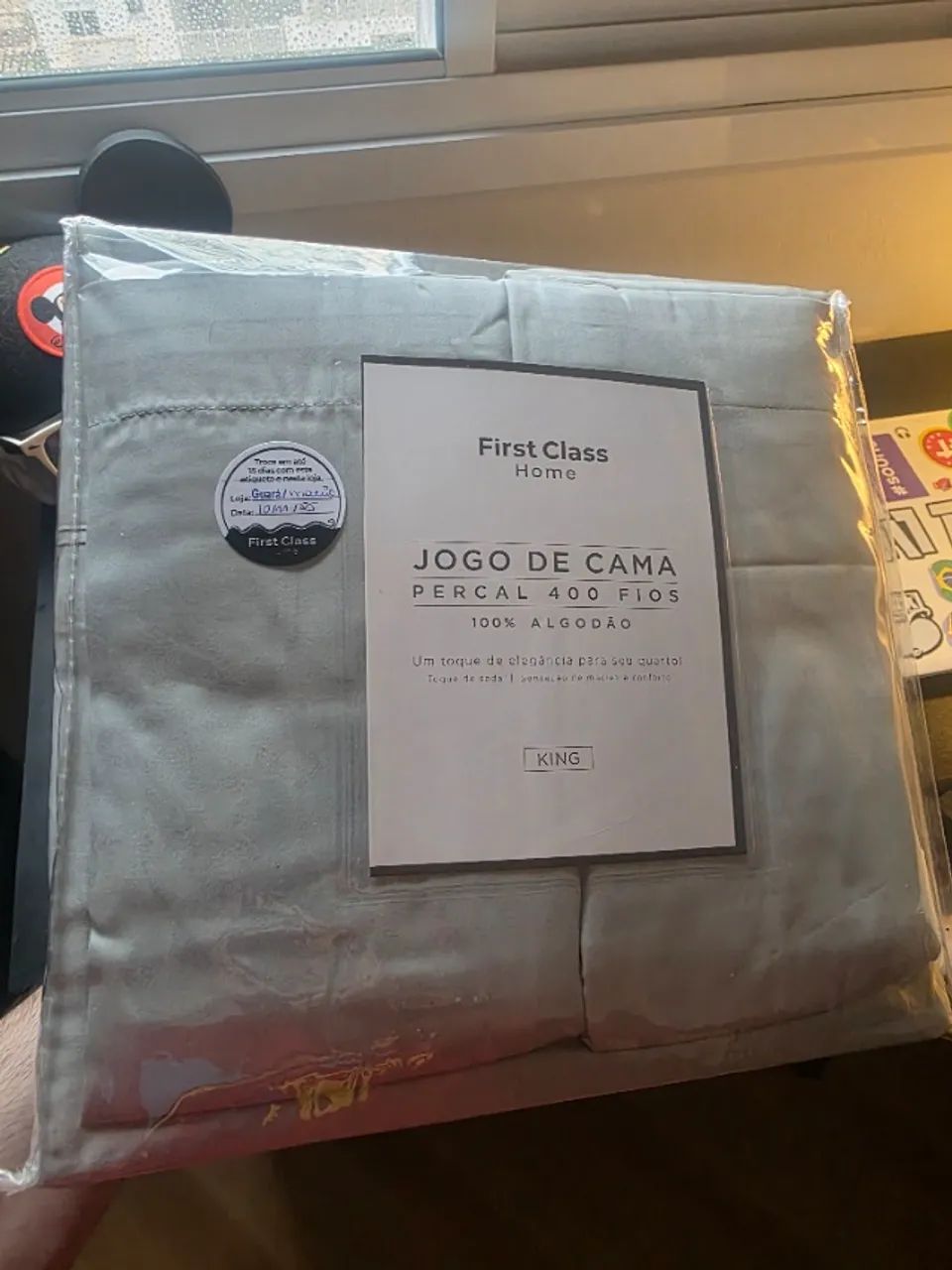 Jogo de Cama Completo 400 Fios 100% algodão King - Foto 2