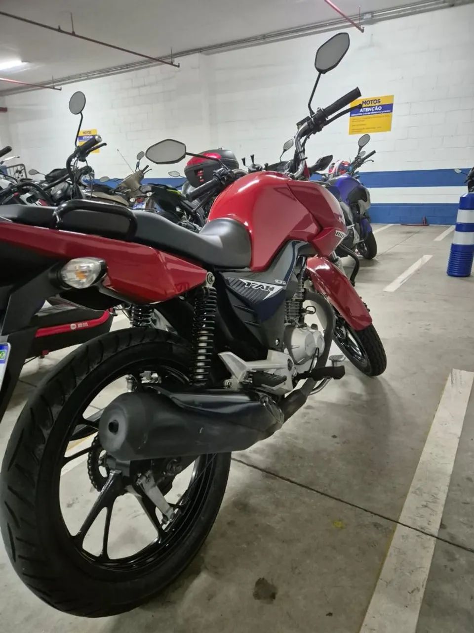 Venda Start 160 2017 toda montada fan com pé de galinha, moto impecável . - Foto 2