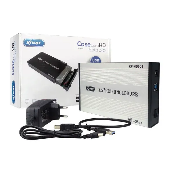 Case para Hd 3,5 Usb 3.0 Knup