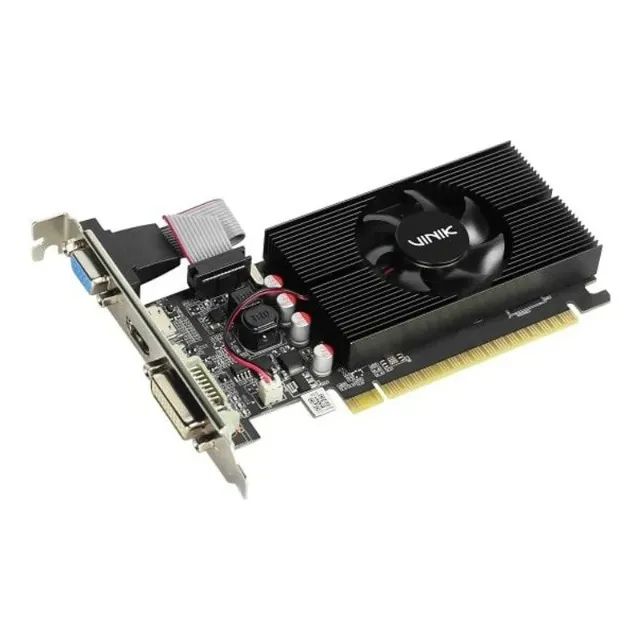 Placa de Video Geforce G 210 Nvidia 1Gb Ddr3 64 Bit Vinik Low Profile Single Fan  - Foto 4