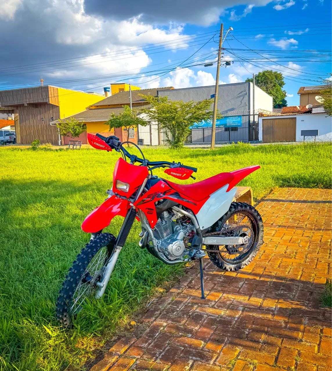 CRF 250 F -2020 - ZERADINHA / PEGO CRF 230 NA TROCA - Foto 3