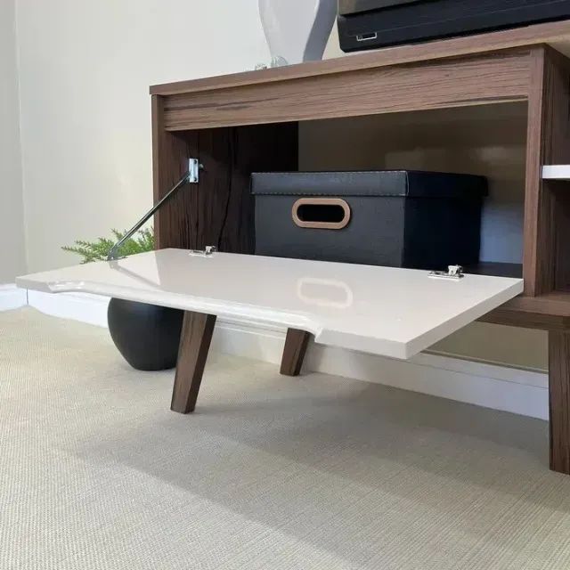 Bancada Rack lotus até 60 polegadas amendoa off (consulte cores)