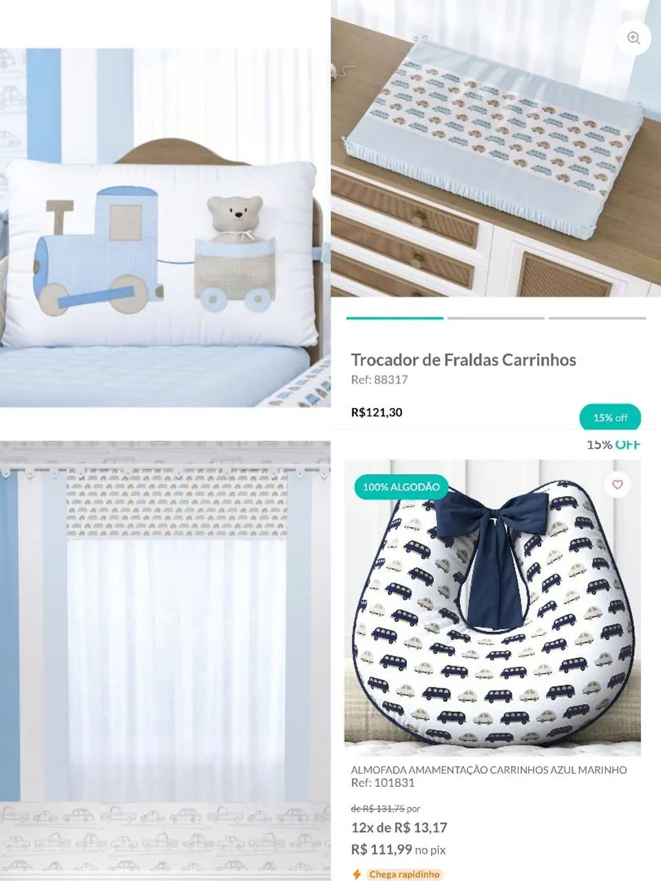 Enxoval Quarto Completo Bebê  - Foto 2