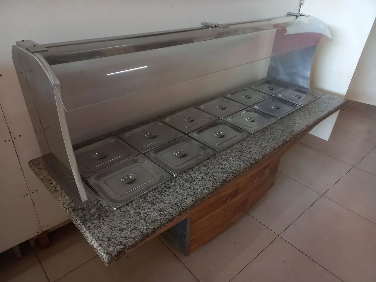 Balcão Expositor quente e frio para Comércio - Foto 2