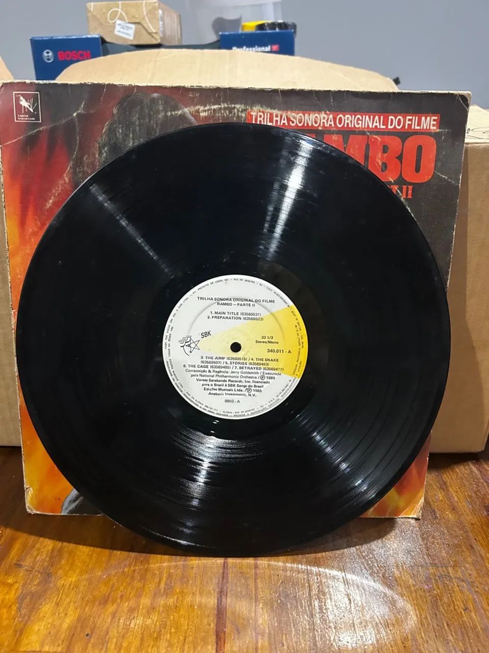 Rambo II - Trilha Sonora Original (Jerry Goldsmith e Frank Stallone) - Foto 4