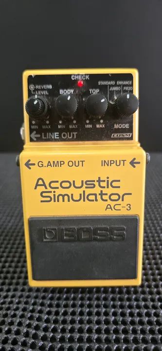 Pedal Boss AC-3 Acoustic Simulator Made in Japan (aceito trocas