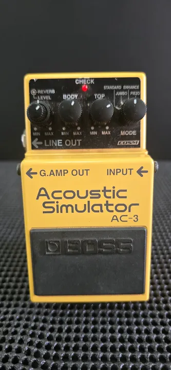 Boss AC-3 Acoustic Simulator Pedal - Instrumentos musicais