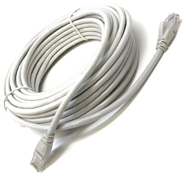 Cabo de Rede Categoria 6 Rj45 Lan UTP 5M Pronto Para Uso - Foto 4
