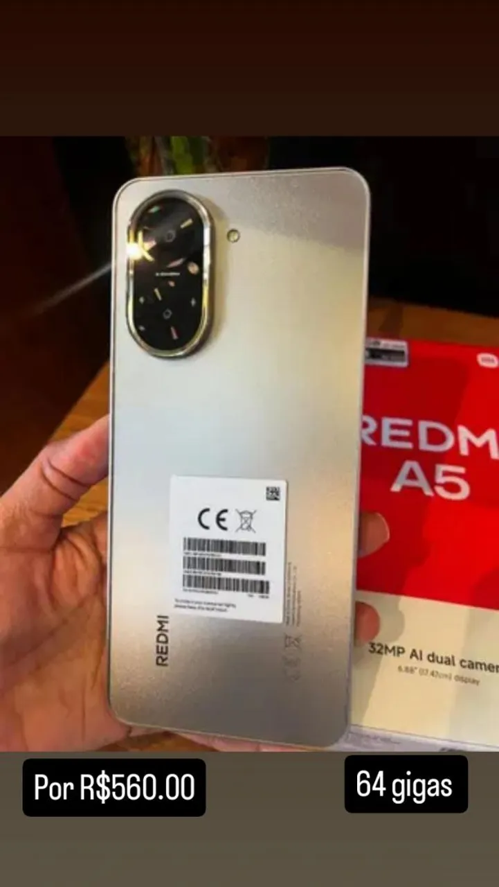 Telefone novo lacrado na caixa ,acompanha carregador