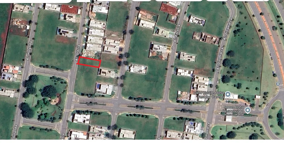 Lote Terras Alpha 1 Senador Canedo 360m²