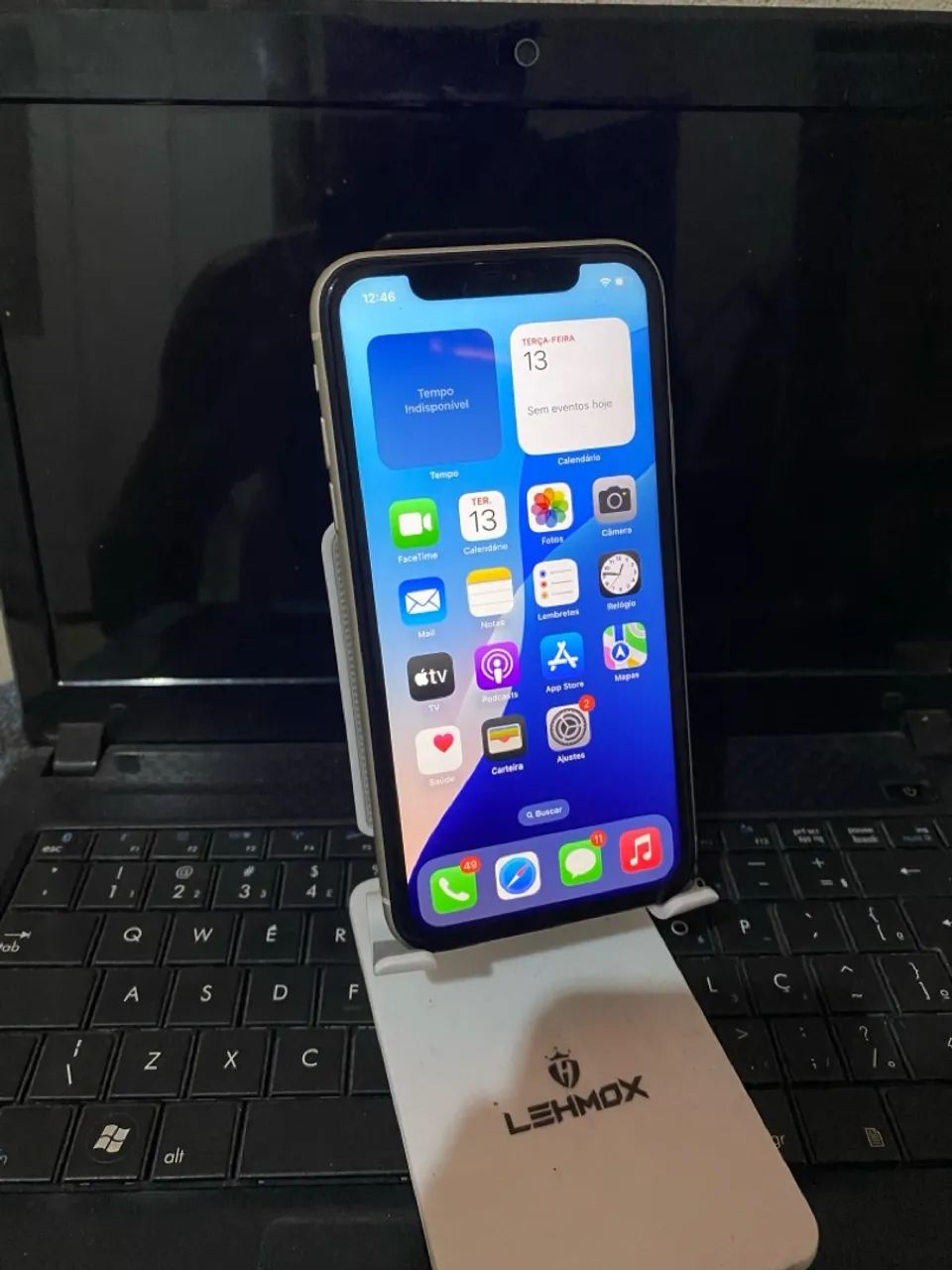 Iphone 11 branco 64gb todo ok - Foto 2