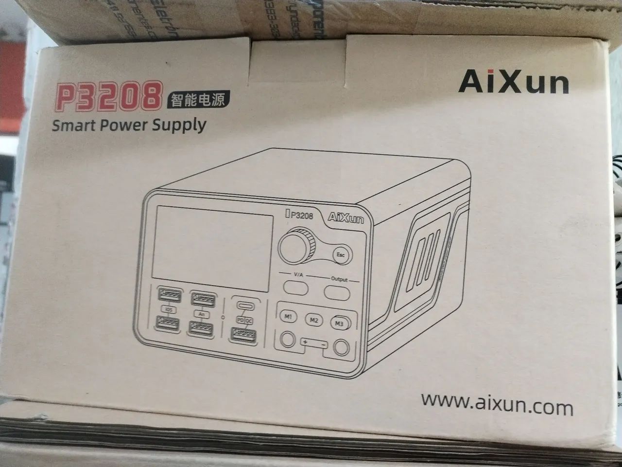 Estação de Solda Inteligente AiXun P3208