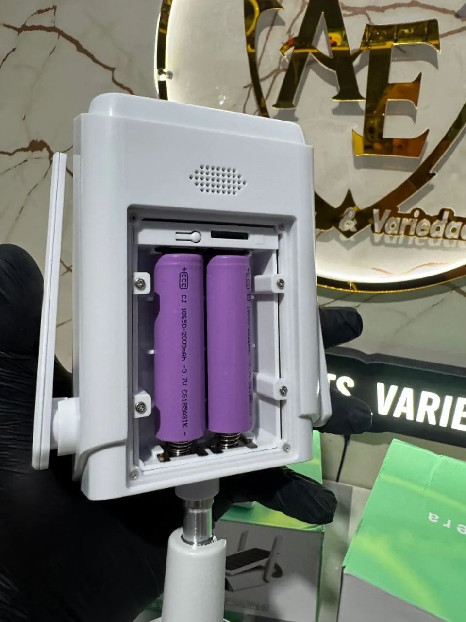 camera wifi sem fio com energia solar - Foto 3